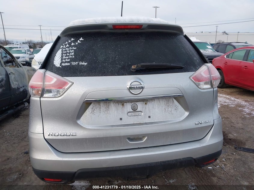 2015 NISSAN ROGUE S/SL/SV - KNMAT2MV0FP519918