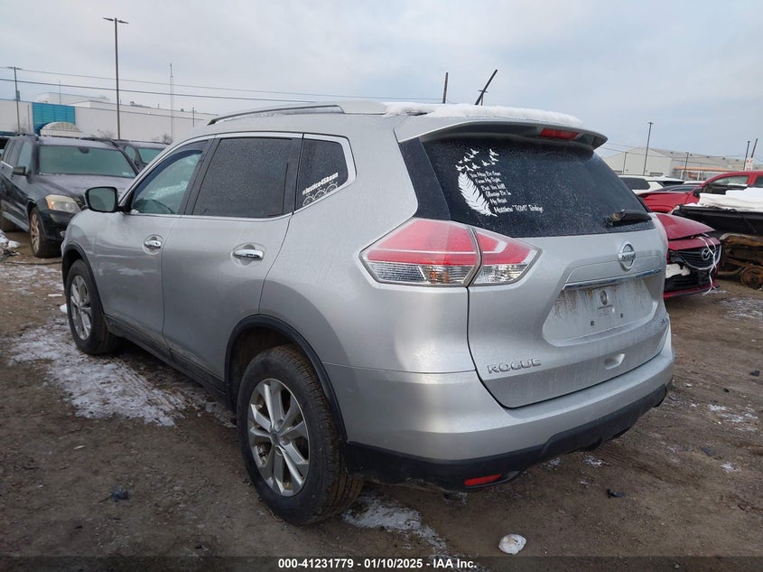 2015 NISSAN ROGUE S/SL/SV - KNMAT2MV0FP519918