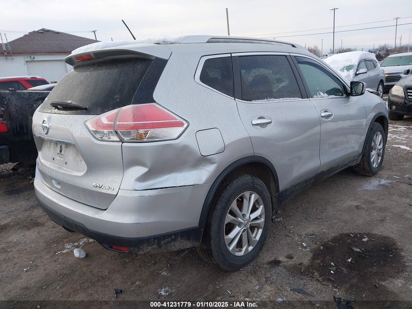 2015 NISSAN ROGUE S/SL/SV - KNMAT2MV0FP519918