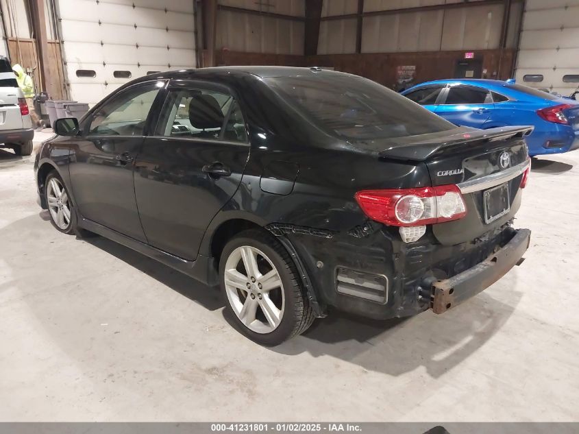 2013 TOYOTA COROLLA S - 2T1BU4EE9DC951205