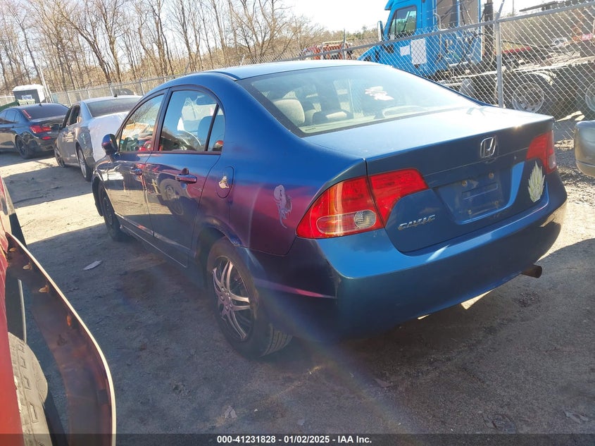 2006 HONDA CIVIC VIN: 1HGFA16556L123074