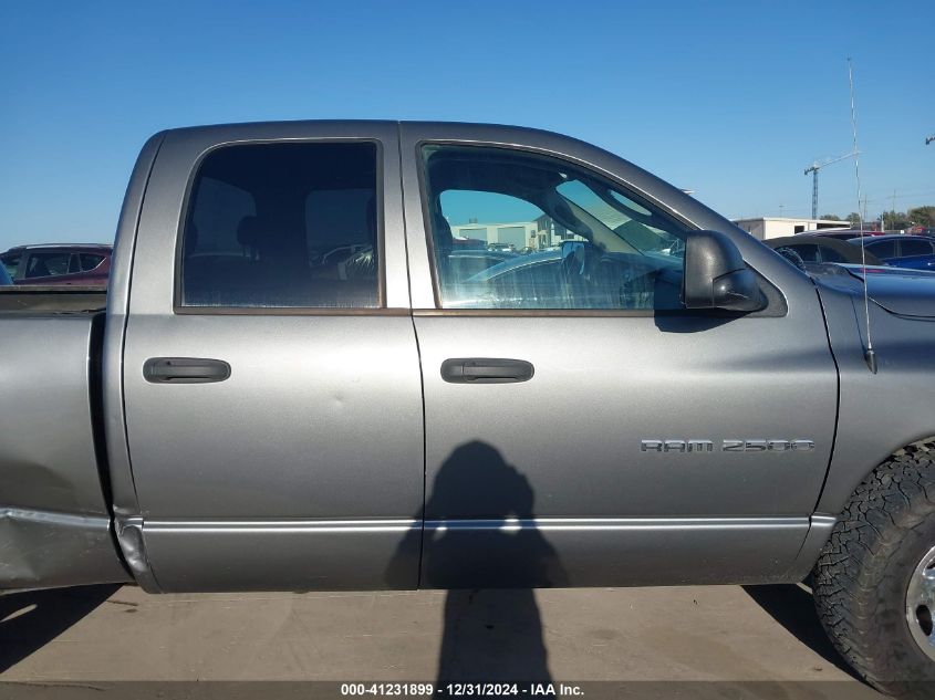 2005 Dodge Ram 2500 Slt/Laramie VIN: 3D7KR28C15G826003 Lot: 41231899