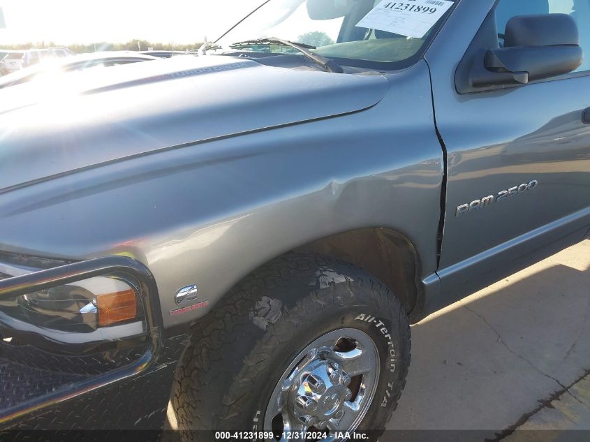 2005 Dodge Ram 2500 Slt/Laramie VIN: 3D7KR28C15G826003 Lot: 41231899