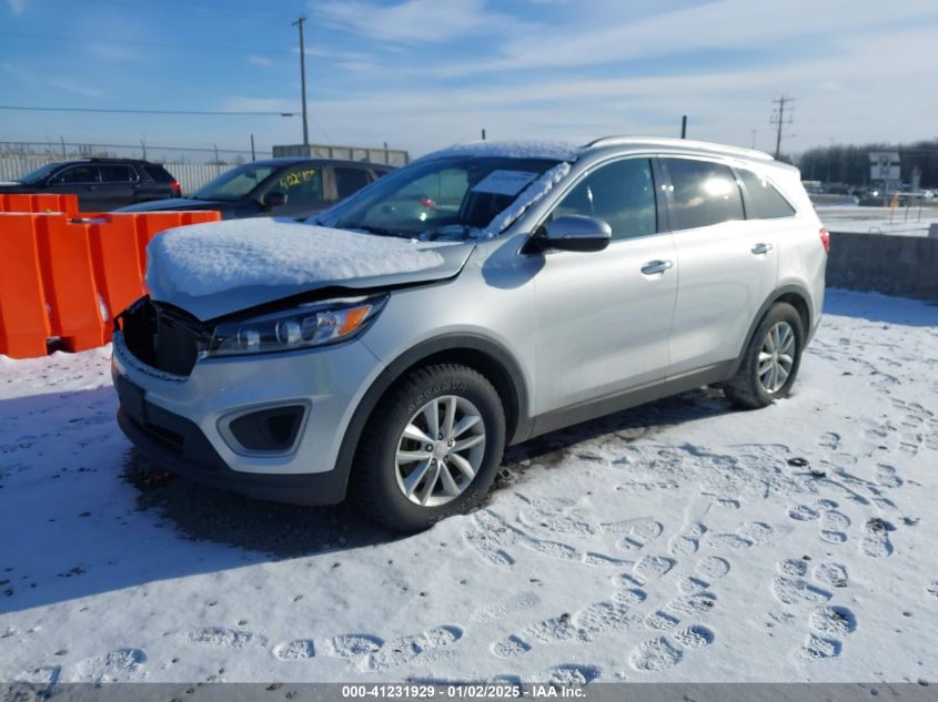 VIN 5XYPG4A30GG182314 2016 KIA SORENTO no.2