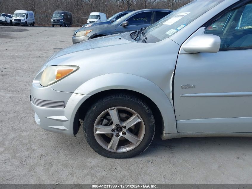 2005 Pontiac Vibe VIN: 5Y2SM63855Z424388 Lot: 41231999