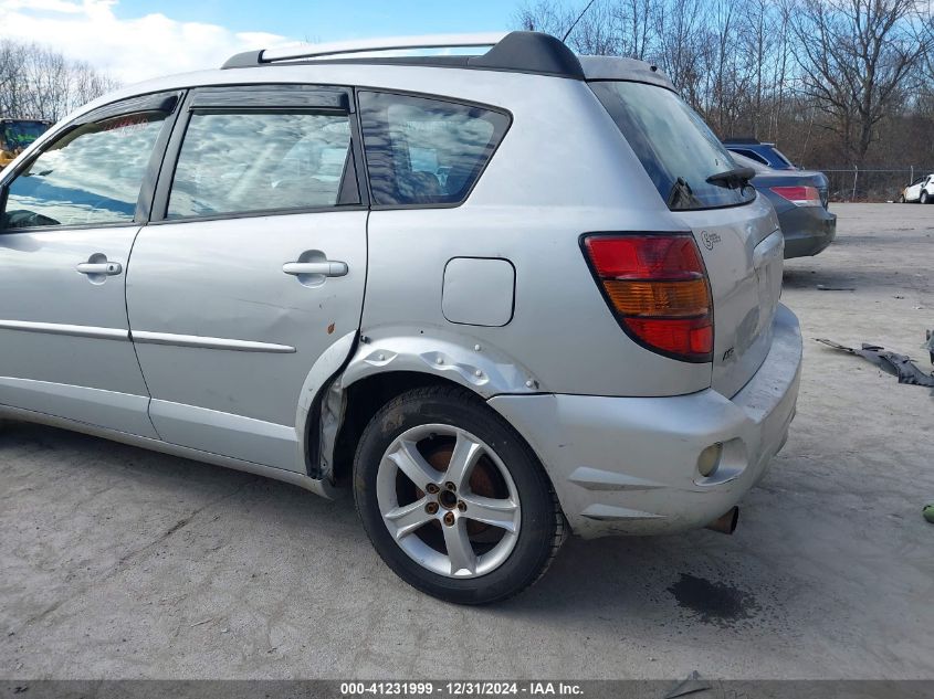 2005 Pontiac Vibe VIN: 5Y2SM63855Z424388 Lot: 41231999