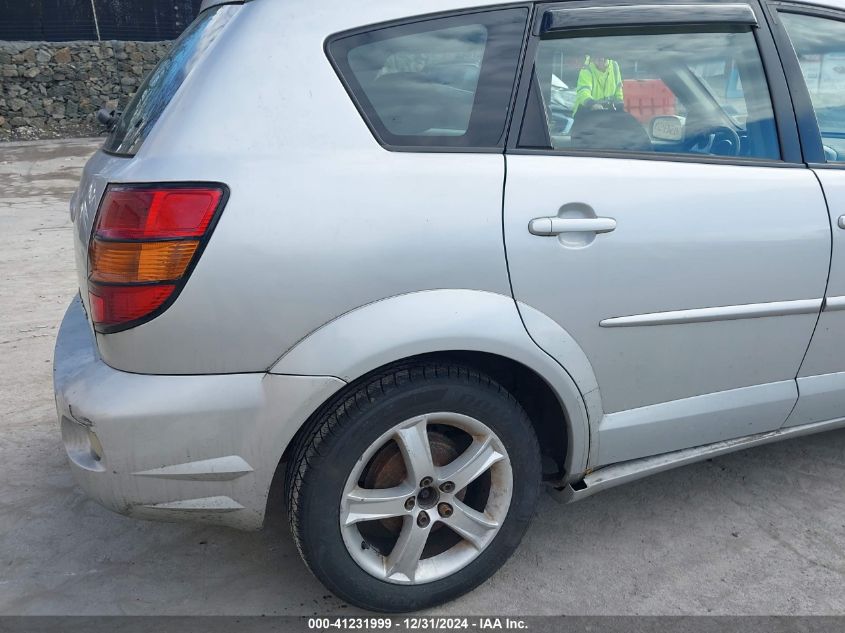 2005 Pontiac Vibe VIN: 5Y2SM63855Z424388 Lot: 41231999