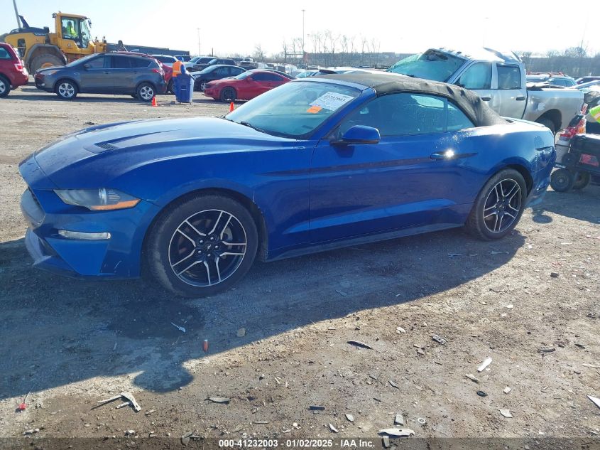 VIN 1FATP8UH6J5115171 2018 Ford Mustang, Ecoboost P... no.2