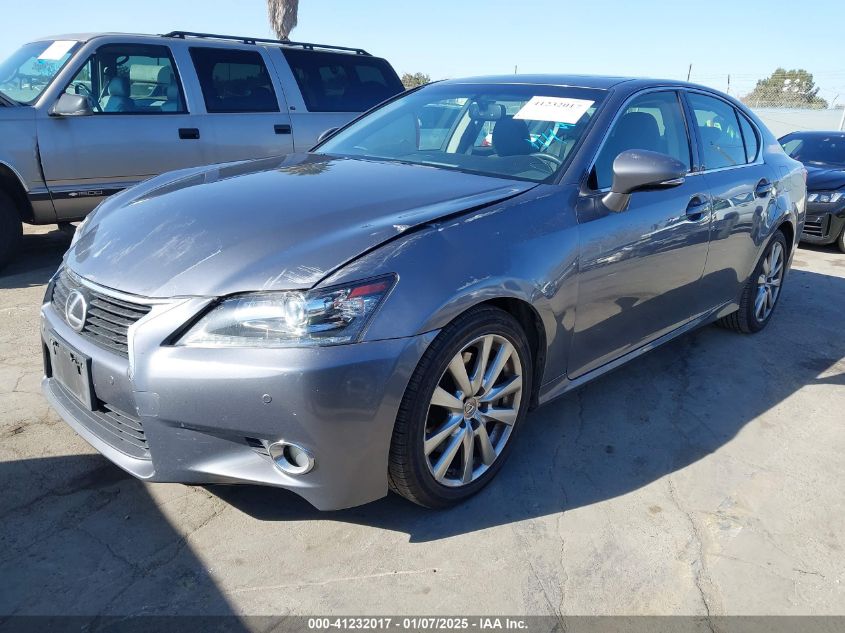 VIN JTHBE1BL6D5011194 2013 LEXUS GS 350 no.2