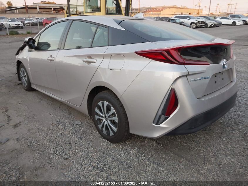 VIN JTDKARFP0L3137330 2020 TOYOTA PRIUS PRIME no.3