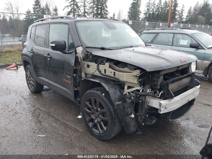 VIN ZACCJBBT9GPC67168 2016 Jeep Renegade, Latitude no.1