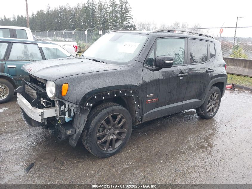 VIN ZACCJBBT9GPC67168 2016 Jeep Renegade, Latitude no.2