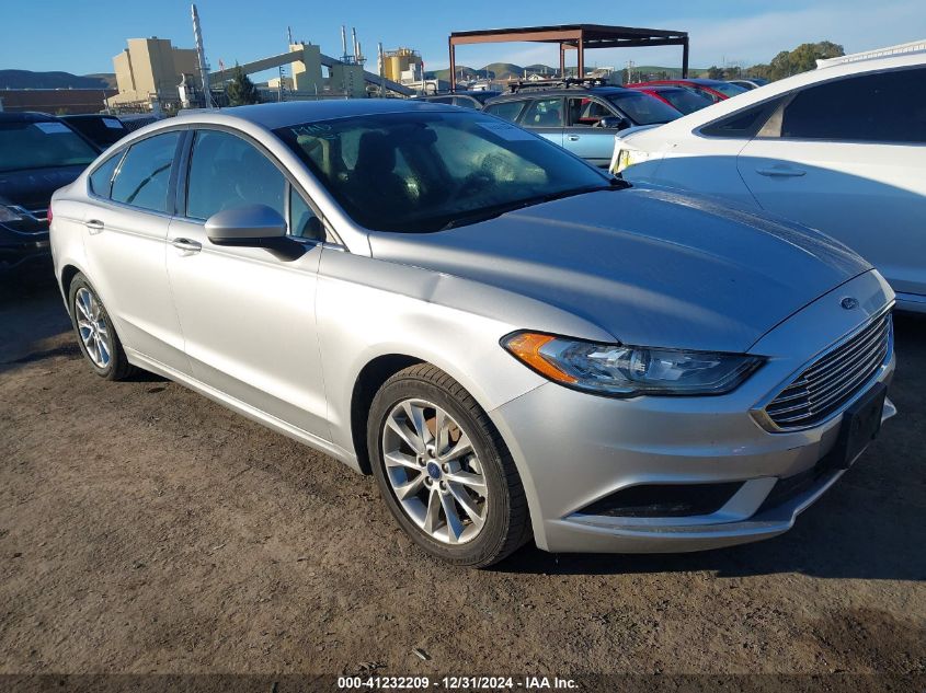 VIN 3FA6P0HD2HR294953 2017 Ford Fusion, SE no.1