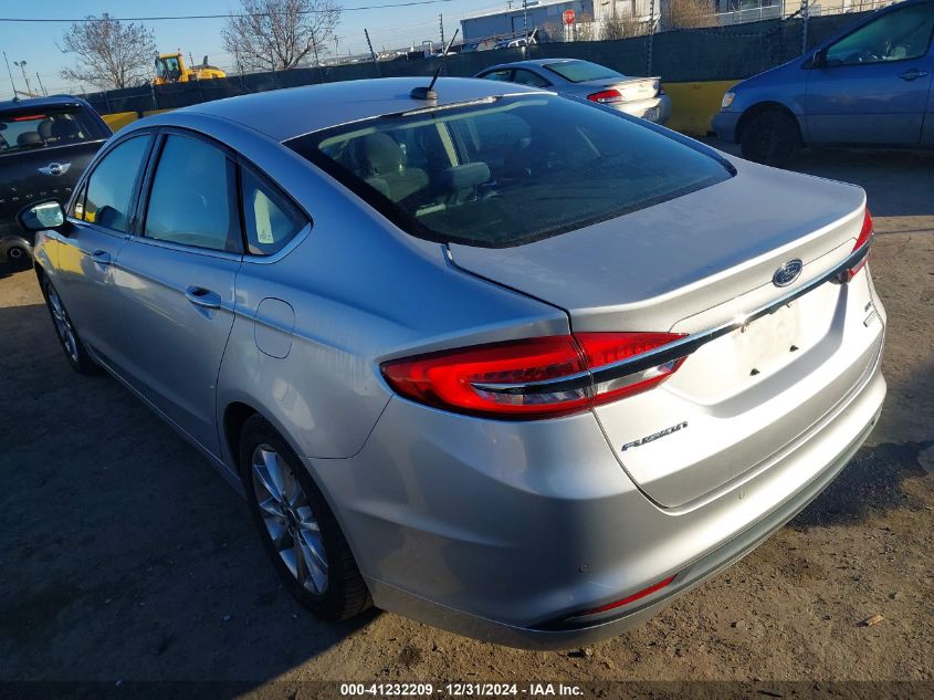 VIN 3FA6P0HD2HR294953 2017 Ford Fusion, SE no.3