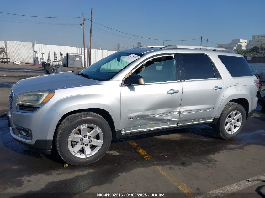 VIN 1GKKRPKD6DJ191581 2013 GMC Acadia, Sle-2 no.6