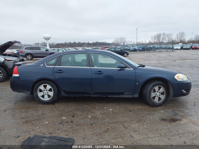 2008 CHEVROLET IMPALA VIN: 2G1WT58K181378275