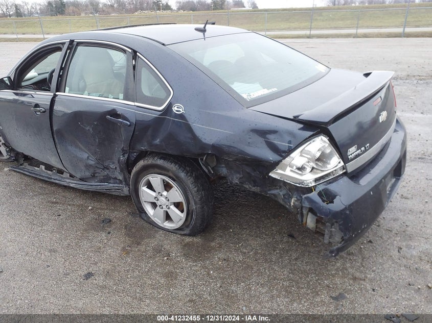 2008 CHEVROLET IMPALA VIN: 2G1WT58K181378275