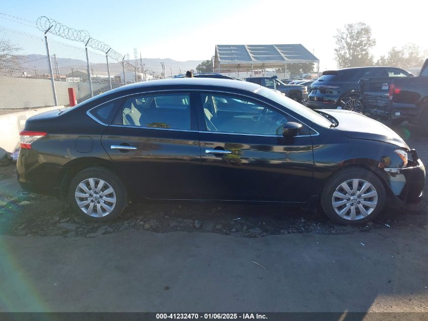 VIN 3N1AB7AP9FY287147 2015 Nissan Sentra, S no.14