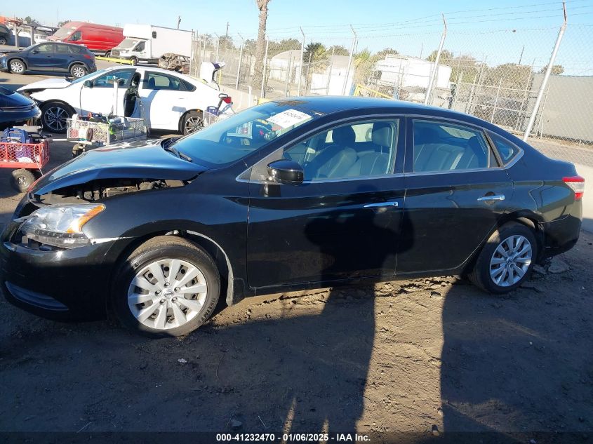 2015 NISSAN SENTRA S - 3N1AB7AP9FY287147