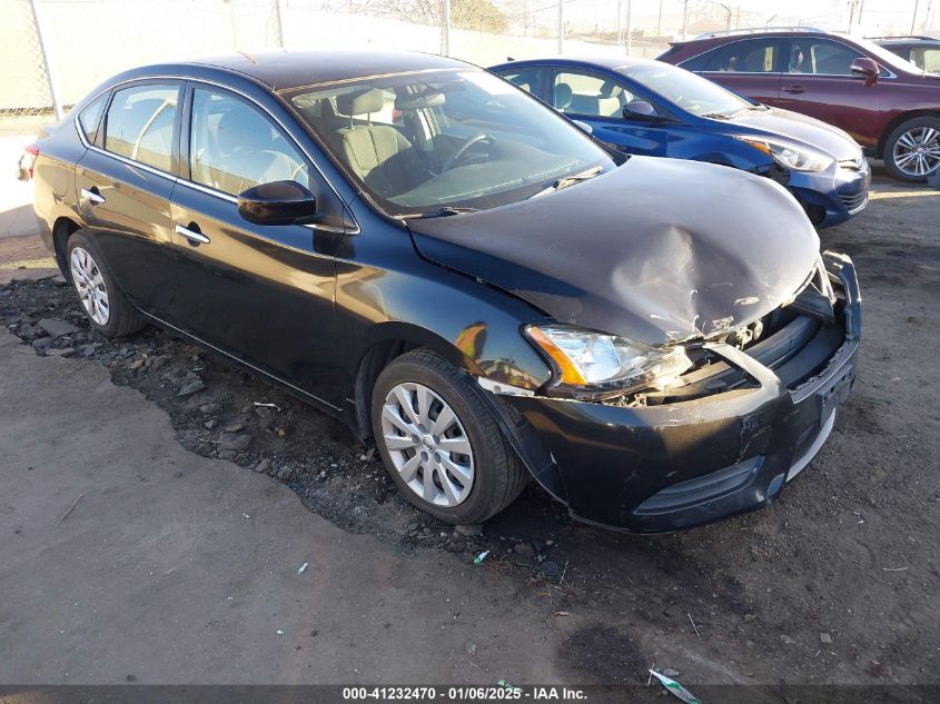 2015 NISSAN SENTRA S - 3N1AB7AP9FY287147