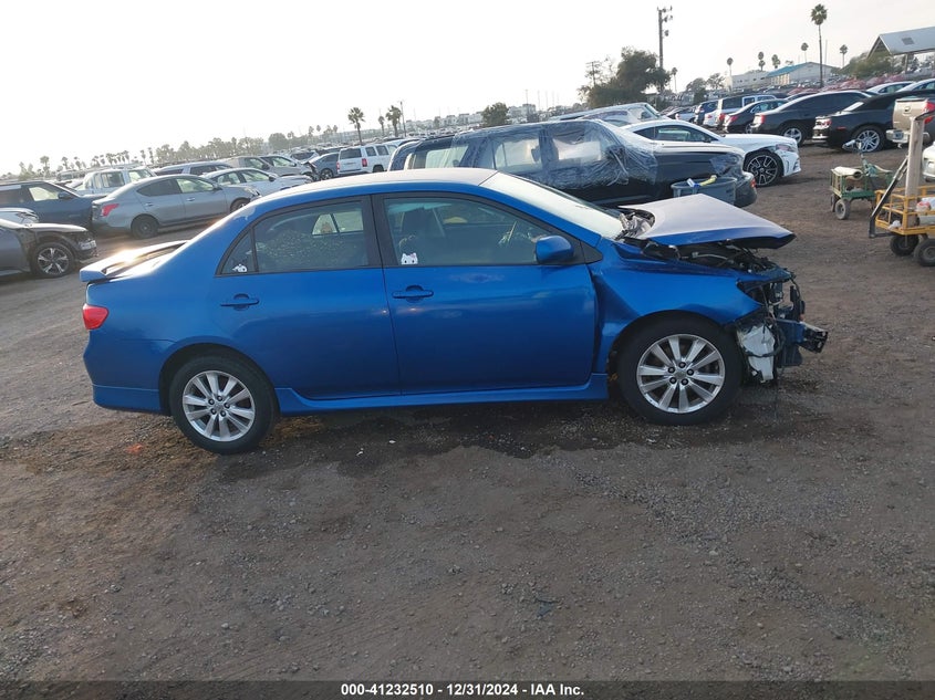 2009 TOYOTA COROLLA VIN: 1NXBU40E39Z115712