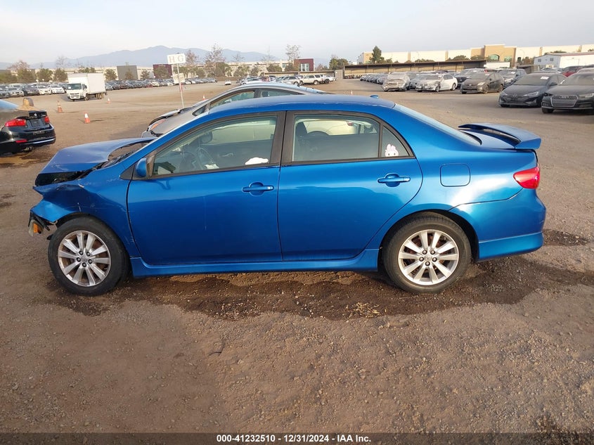 2009 TOYOTA COROLLA VIN: 1NXBU40E39Z115712