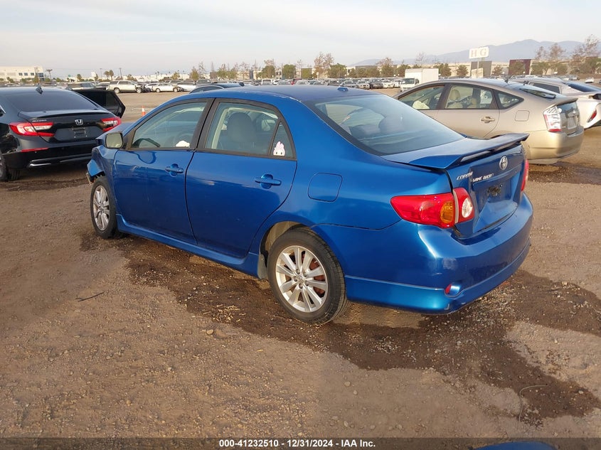 2009 TOYOTA COROLLA VIN: 1NXBU40E39Z115712