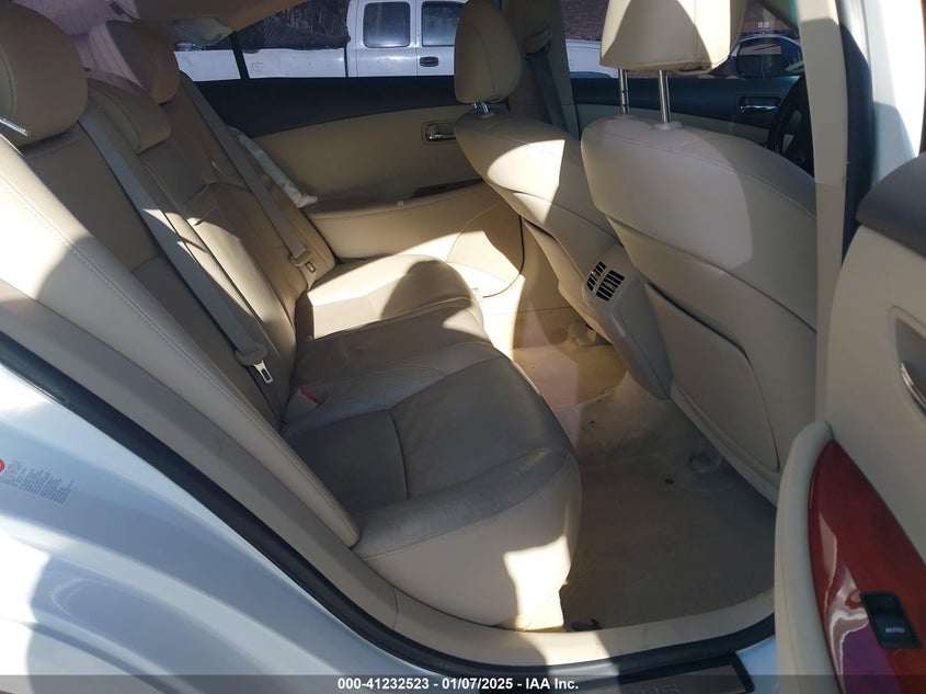 2008 LEXUS ES VIN: JTHBJ46G882225718