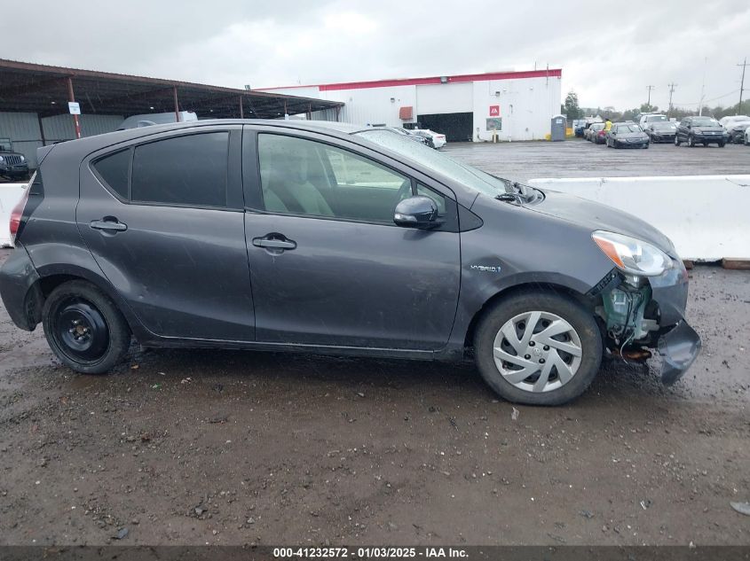 VIN JTDKDTB34F1581494 2015 Toyota Prius, C One no.13