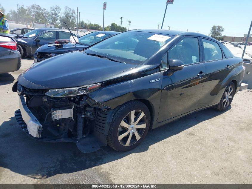 VIN JTDBVRBD6HA001352 2017 Toyota Mirai no.2