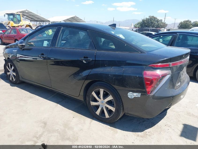 VIN JTDBVRBD6HA001352 2017 Toyota Mirai no.3