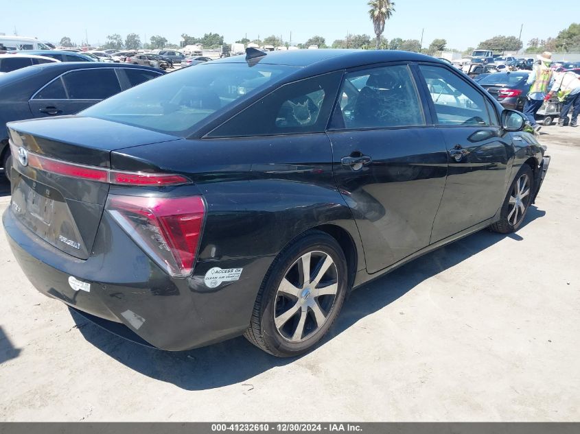 VIN JTDBVRBD6HA001352 2017 Toyota Mirai no.4