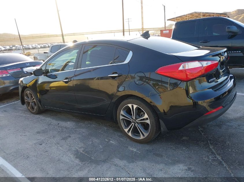 VIN KNAFX4A83F5340074 2015 KIA Forte, EX no.14