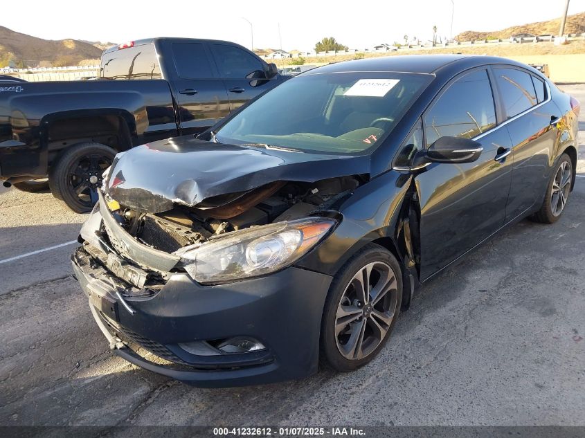 VIN KNAFX4A83F5340074 2015 KIA Forte, EX no.2