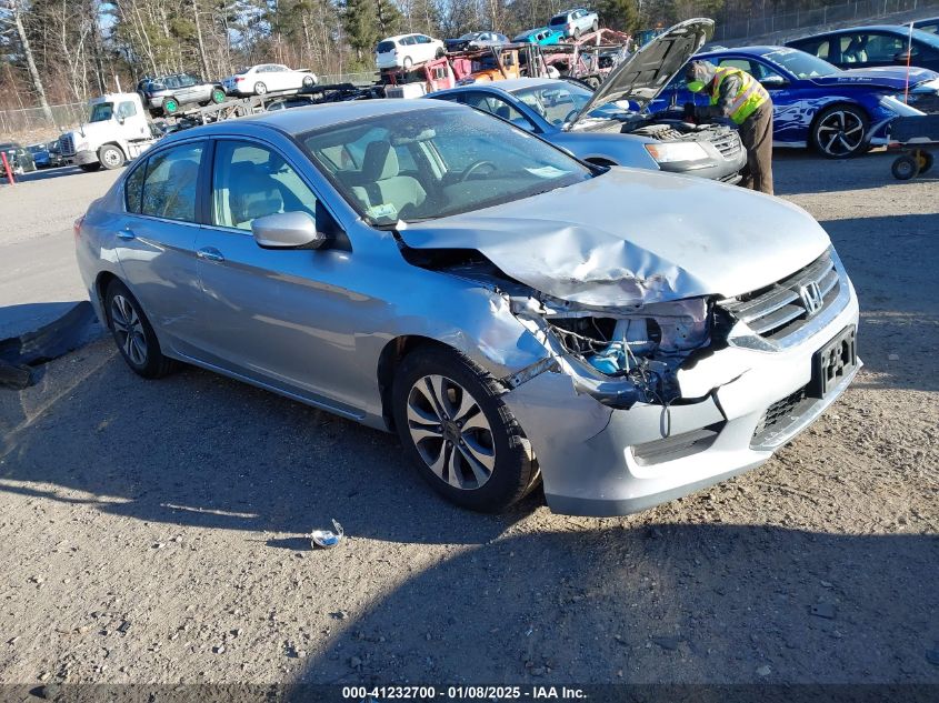 VIN 1HGCR2F3XDA210719 2013 Honda Accord, LX no.1