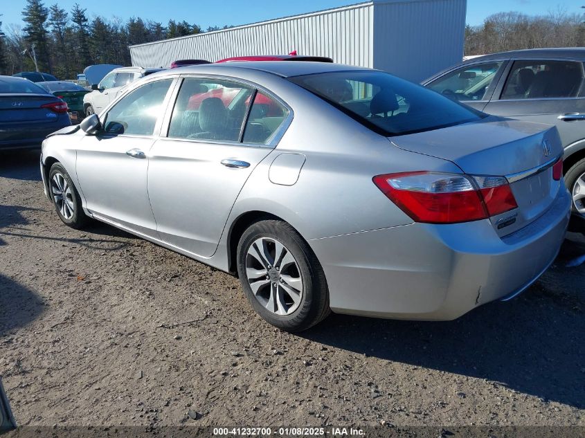 VIN 1HGCR2F3XDA210719 2013 Honda Accord, LX no.3