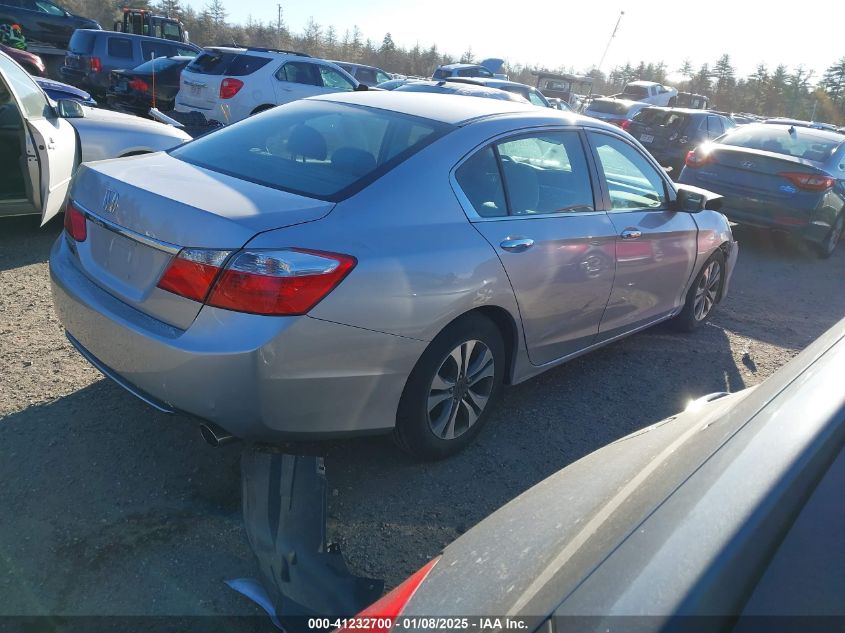 VIN 1HGCR2F3XDA210719 2013 Honda Accord, LX no.4