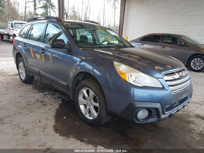 VIN 4S4BRBAC9E3259607 2014 Subaru Outback, 2.5I no.1