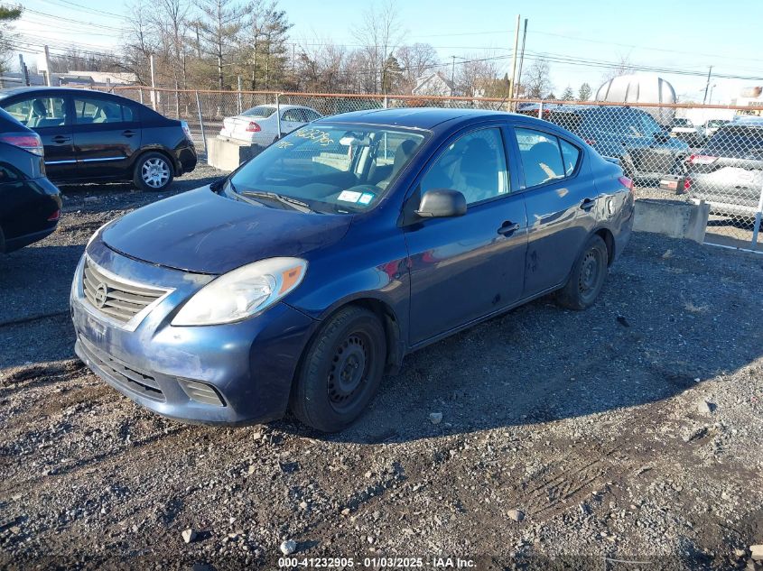 VIN 3N1CN7APXDL856131 2013 NISSAN VERSA no.2