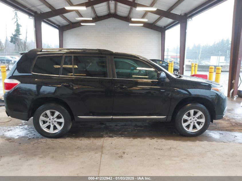 2013 TOYOTA HIGHLANDER BASE PLUS - 5TDZA3EH7DS043340