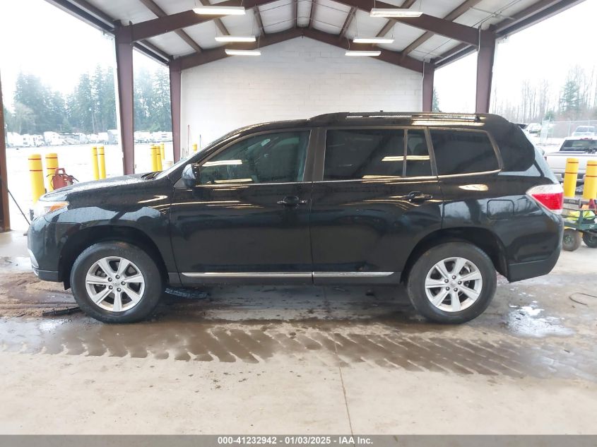 2013 TOYOTA HIGHLANDER BASE PLUS - 5TDZA3EH7DS043340