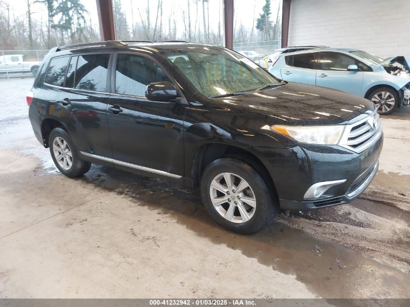 2013 TOYOTA HIGHLANDER BASE PLUS - 5TDZA3EH7DS043340