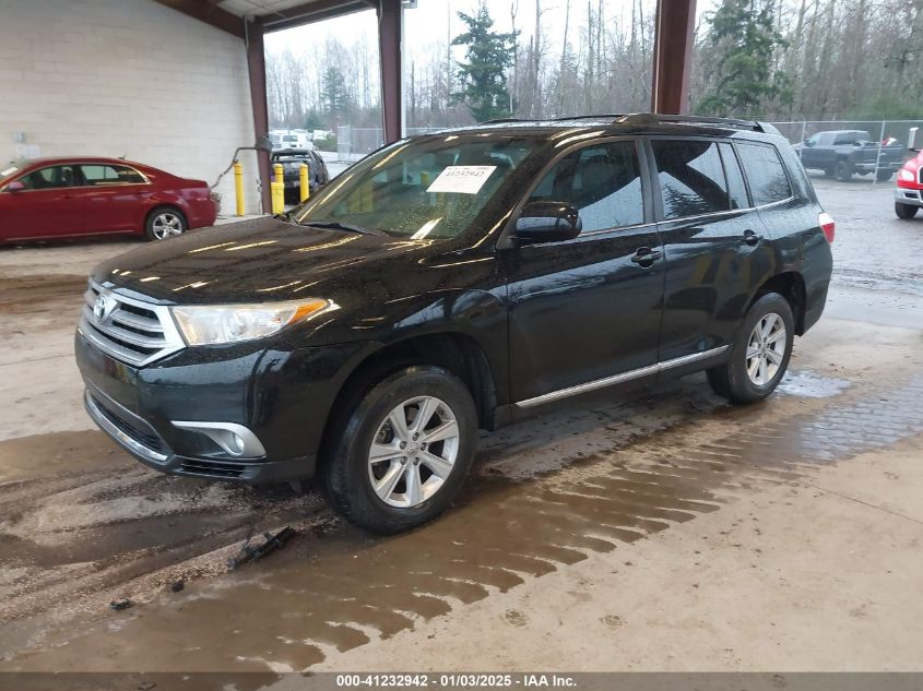 2013 TOYOTA HIGHLANDER BASE PLUS - 5TDZA3EH7DS043340