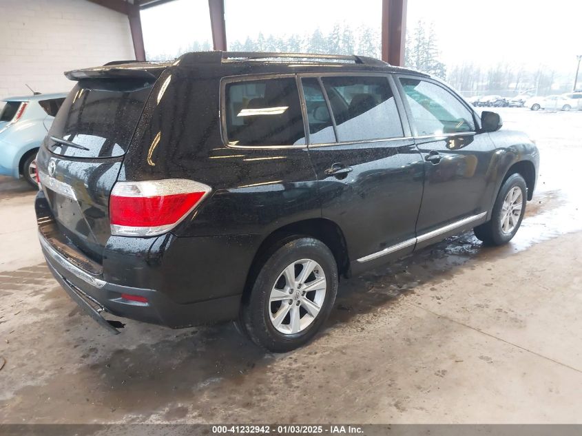 2013 TOYOTA HIGHLANDER BASE PLUS - 5TDZA3EH7DS043340