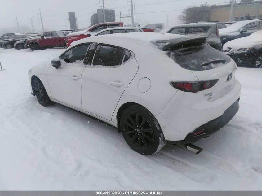 Vin: jm1bpbny2m1332553, lot: 41723273, mazda mazda3 hatchback 2.5 turbo premium plus 20213