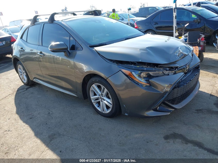 2019 TOYOTA COROLLA VIN: JTNK4RBE6K3063028