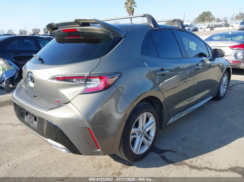 2019 TOYOTA COROLLA VIN: JTNK4RBE6K3063028