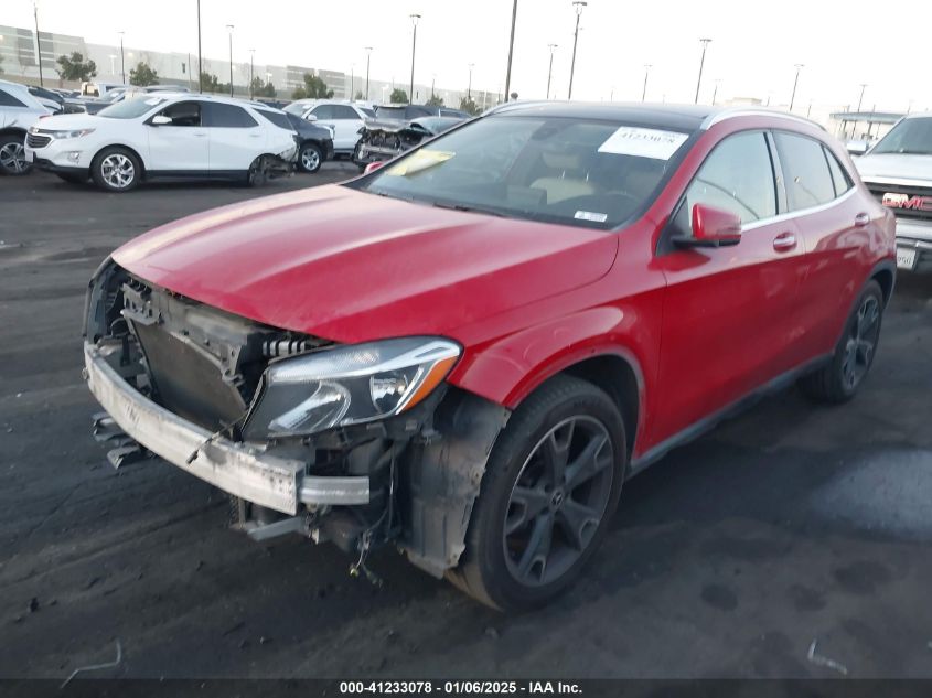 VIN WDCTG4EB3JJ477683 2018 Mercedes-Benz GLA 250 no.2