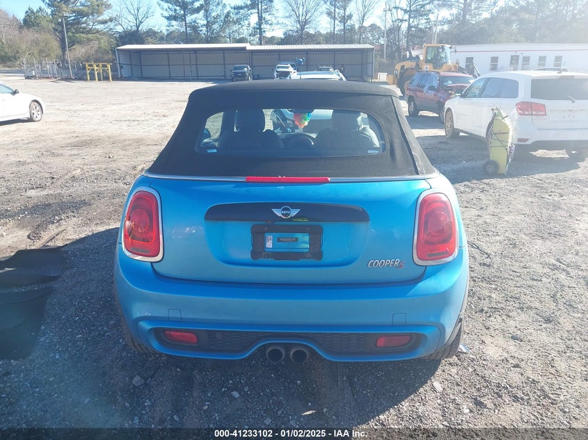 2018 MINI CONVERTIBLE COOPER S - WMWWG9C50J3E39183
