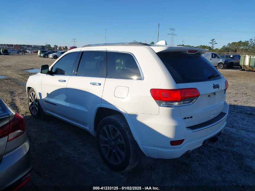 2017 Jeep Grand Cherokee Overland VIN: 1C4RJFCG8HC641729 Lot: 41233125